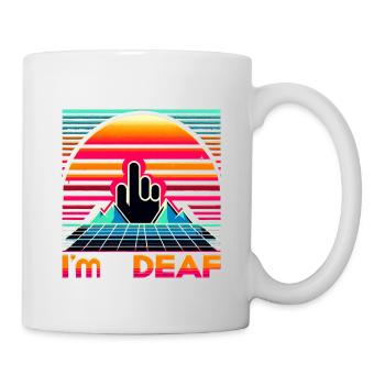 I'm Deaf 49 - Mug - white - Right