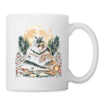 Werewolf Geschichtenerzähler - Tasse - Weiß - Rechts