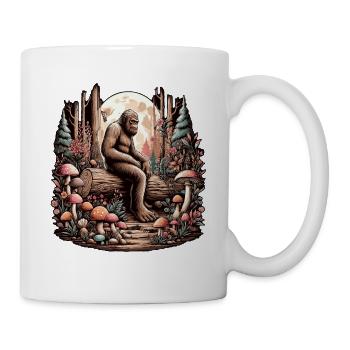 Bigfoot Introvertiert - Tasse - Weiß - Rechts