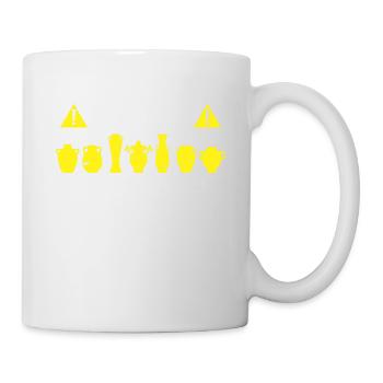 Céramiste Argile Poterie - Mug blanc - blanc - Droite