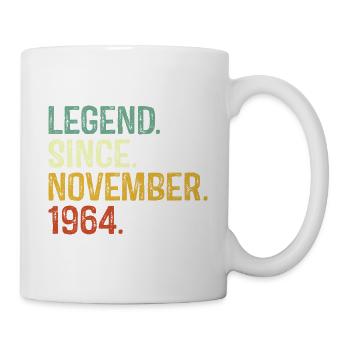 Legend since November 1964 60th Birthday Gifts - Mug - white - Right