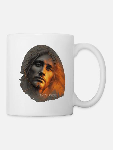 jesus - Tasse - Weiß