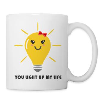 You light up my life - Mug - white - Right