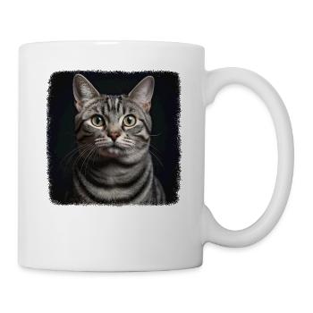 Cat Cats American Shorthair - Mug - white - Right