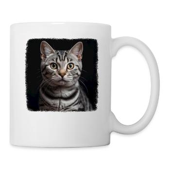 Cat Cats American Shorthair - Mug - white - Right