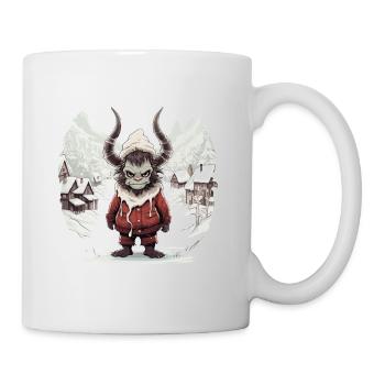 Krampus T | Costume Krampus | Père Noël Kawaii - Mug blanc - blanc - Droite