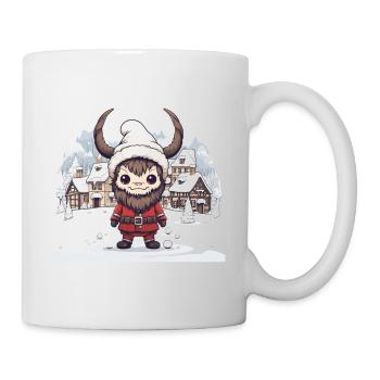 Krampus T Demonic Santa Claus Kawaii Krampus - Mug - white - Right