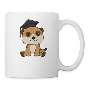 Kids Kindergarten nailed it Erdmännchen Graduation - Tasse - Weiß - Rechts