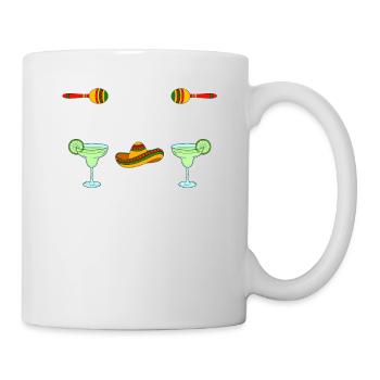 Cinco de Mayo - Mug blanc - blanc - Droite