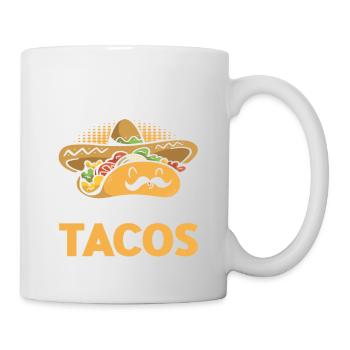 Taco Lover Food Quote Taco - Tasse - Weiß - Rechts