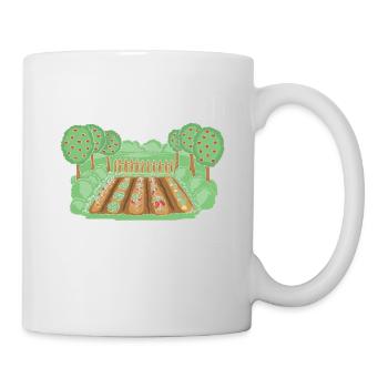 Gartenbau LandschaftsbauGarten Gärtner - Tasse - Weiß - Rechts