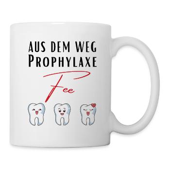 Propyhlaxe FEE Prophylaxis Assistant ZMF ZFA - Mug - white - Right