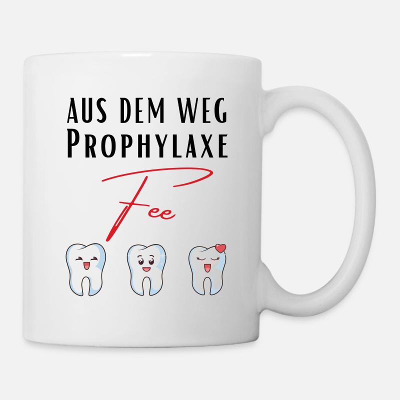 Propyhlaxe FEE Prophylaxeassistentin ZMF ZFA - Tasse - Weiß