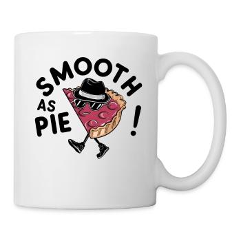 Moonwalking Pie: Smooth as Pie - Digital Artwork - Mug - white - Right