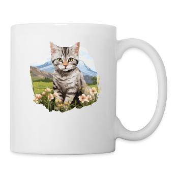 Cat Cats American Wirehair - Mug - white - Right