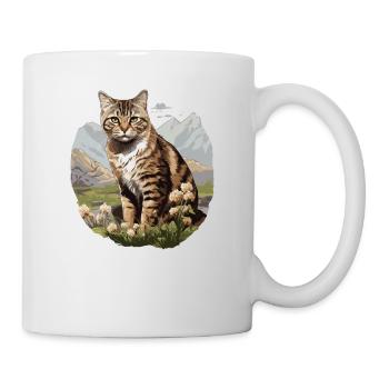 Cat Cats American Wirehair - Mug - white - Right