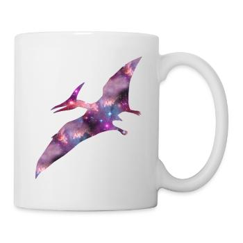 Pterosaur Space Dinosaur Dino Pterosauria - Mug - white - Right