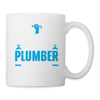 Plumber Men Father Husband Plumber - Mug - white - Right