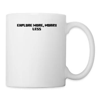 Hiking - Explore More, Worry Less - Mug - white - Right