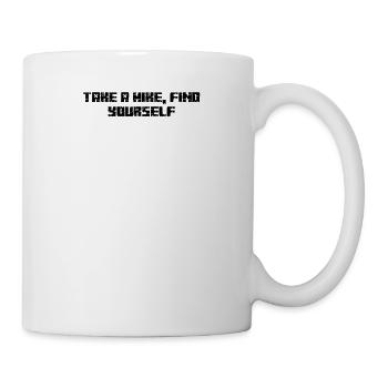 Randonnée - Faites une randonnée, trouvez-vous - Mug blanc - blanc - Droite