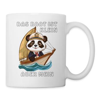 PANDA BEAR SAILBOAT THE BOAT IS SMALL BUT MINE - Mug - white - Right