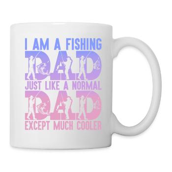 fisch, fisch, angeln, see, meer, angeln, fauna, exotisch - Tasse - Weiß - Rechts
