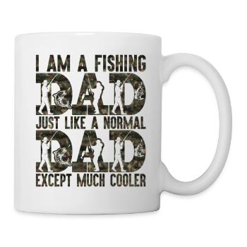 fisch, fisch, angeln, see, meer, angeln, fauna, exotisch - Tasse - Weiß - Rechts