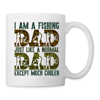 fisch, fisch, angeln, see, meer, angeln, fauna, exotisch - Tasse - Weiß - Rechts
