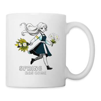 MRS. BLUMEN SPRING HAS COME - Mug - white - Right