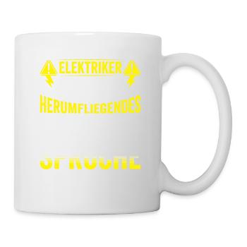 Elektriker Werkzeug - Tasse - Weiß - Rechts