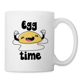 Zeit für Eier - Tasse - Weiß - Rechts