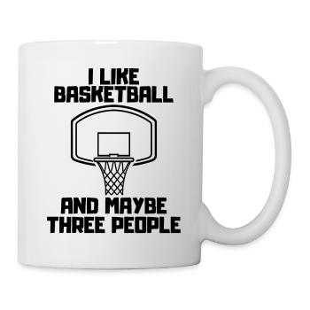Basketball Basketballteam Basketballspieler - Tasse - Weiß - Rechts