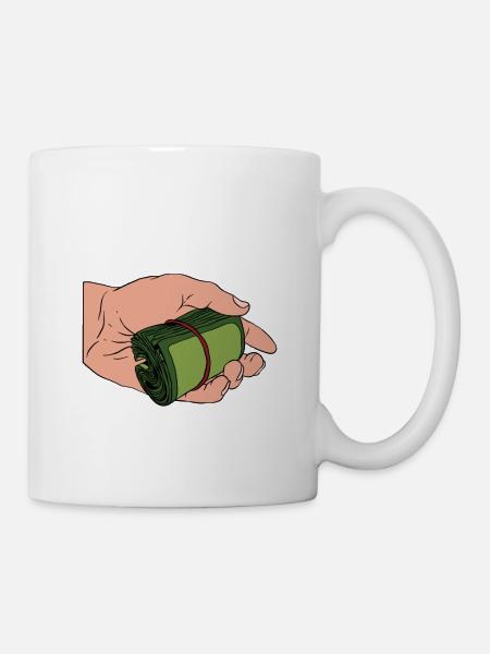 Steuerzahler Finanzamt Steuer zahlen - Tasse - Weiß