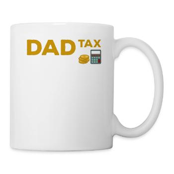 Taxpayer tax office pay tax - Mug - white - Right