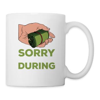 Le bureau des impôts des contribuables paie des impôts - Mug blanc - blanc - Droite
