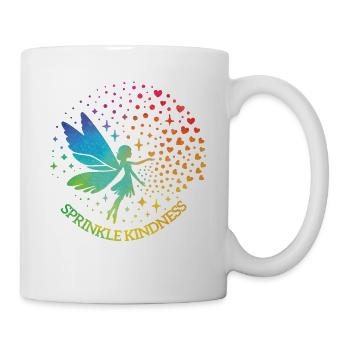 Sprinkle Kindness like Confetti Fee - Tasse - Weiß - Rechts