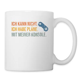 I can't, I have plans with my console - Mug - white - Right
