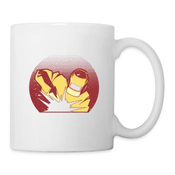 Schweißer Schweißen - Tasse - Weiß - Rechts