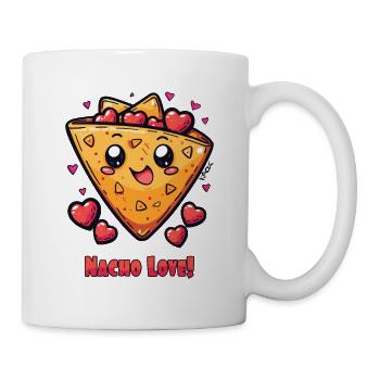 Cute Anime Chibi: Japanese Nacho Love - Mug - white - Right