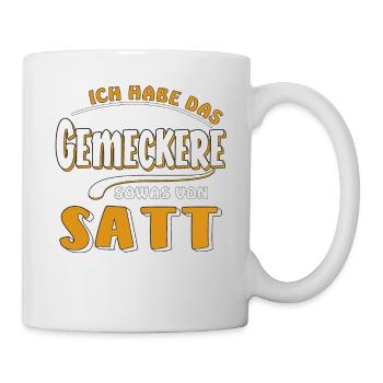 J’EN AI MARRE DES GROGNEMENTS - Mug blanc - blanc - Droite