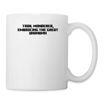 Randonnée - Trail wanderer, embrassant le grand - Mug blanc - blanc - Droite