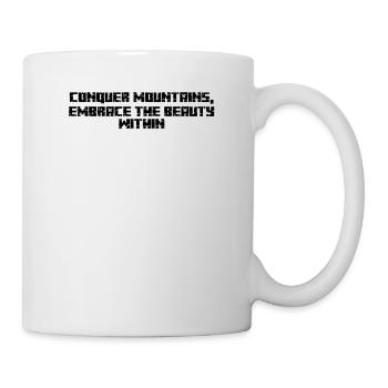 Randonnée - Partez à la conquête des montagnes, embrassez la beauté - Mug blanc - blanc - Droite