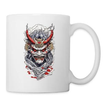 Aesthetic Yokai Oni Ukiyo-E Japan Streetwear - Mug - white - Right