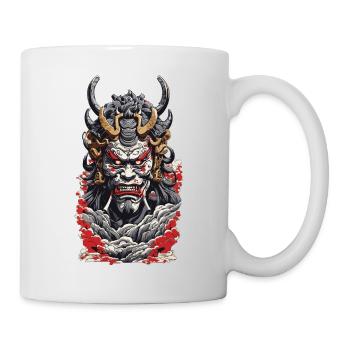 Esthétique Yokai Streetwear Démon Japonais - Mug blanc - blanc - Droite