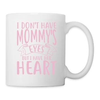 Je n’ai pas les yeux de maman #Adoption la publicité familiale de jour - Mug blanc - blanc - Droite