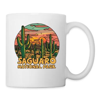 Saguaro National Park Arizona Tucson Cactus - Mug - white - Right