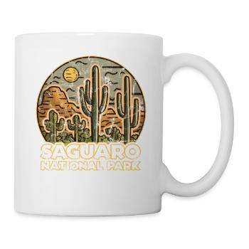 Saguaro National Park Arizona Tucson Cactus - Mug - white - Right