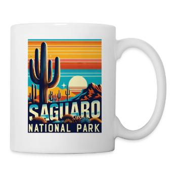 Saguaro National Park Arizona Tucson Cactus - Mug - white - Right