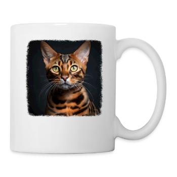 Bengal Cat Bengalkatze - Mug - white - Right