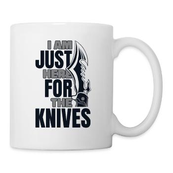 Nur hier für das Messer Restoration Lover Knife - Tasse - Weiß - Rechts